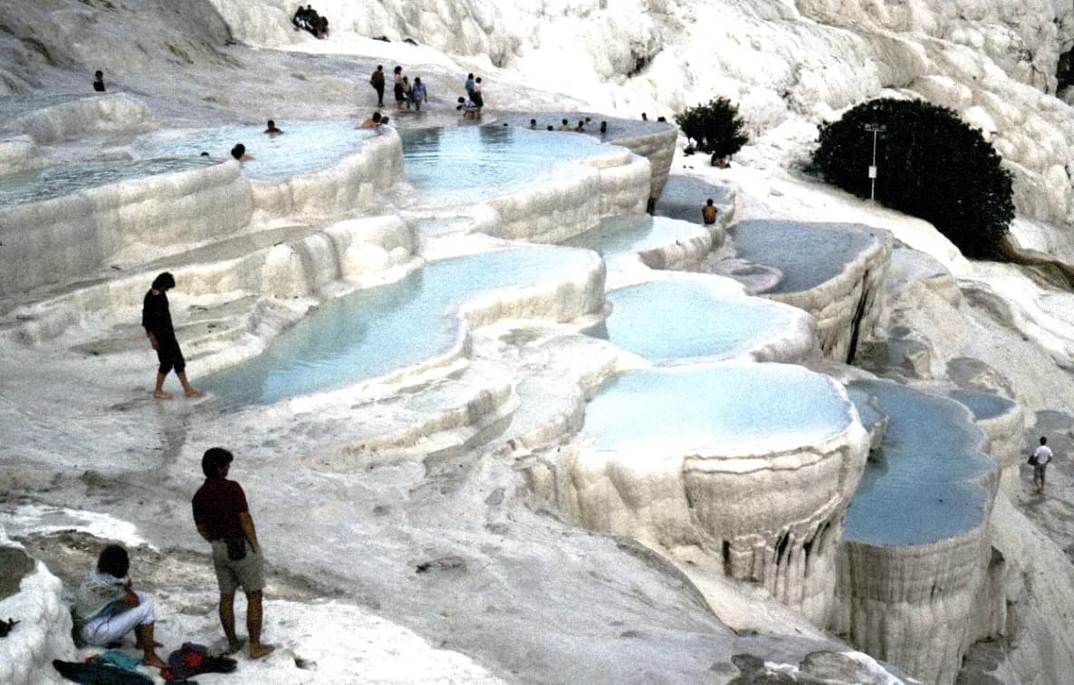 Pamukkale travertines