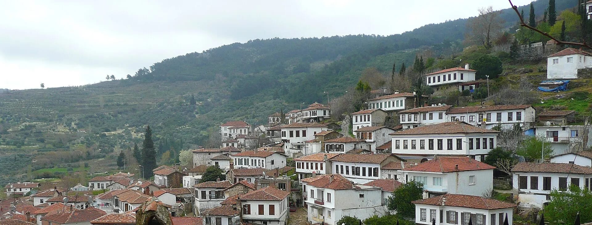 Sirince village panorama