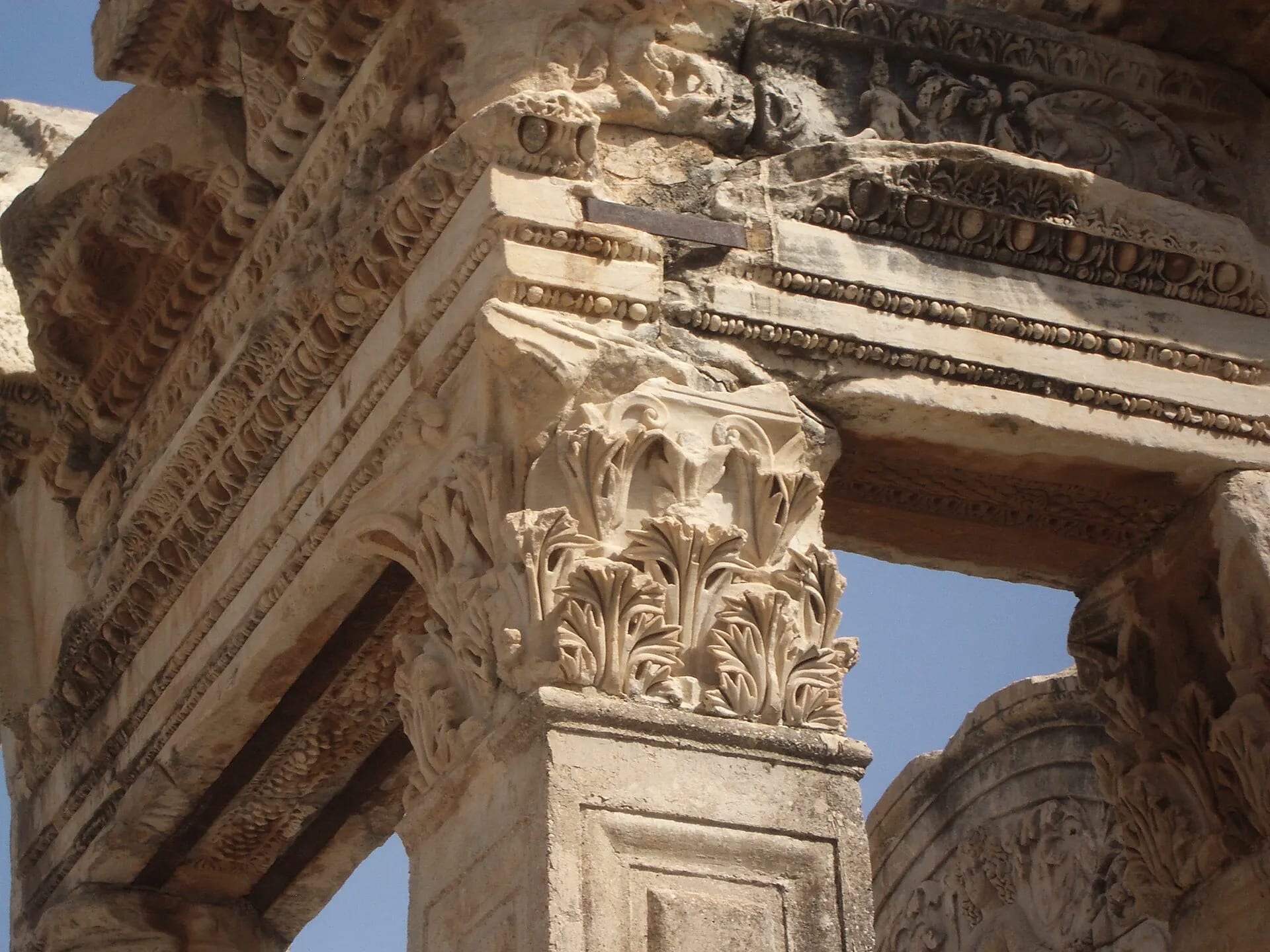 Temple of Hadrian detail, Ephesus