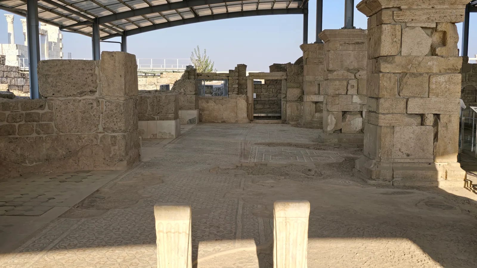Conserved church interior at Laodicea on the Lycus