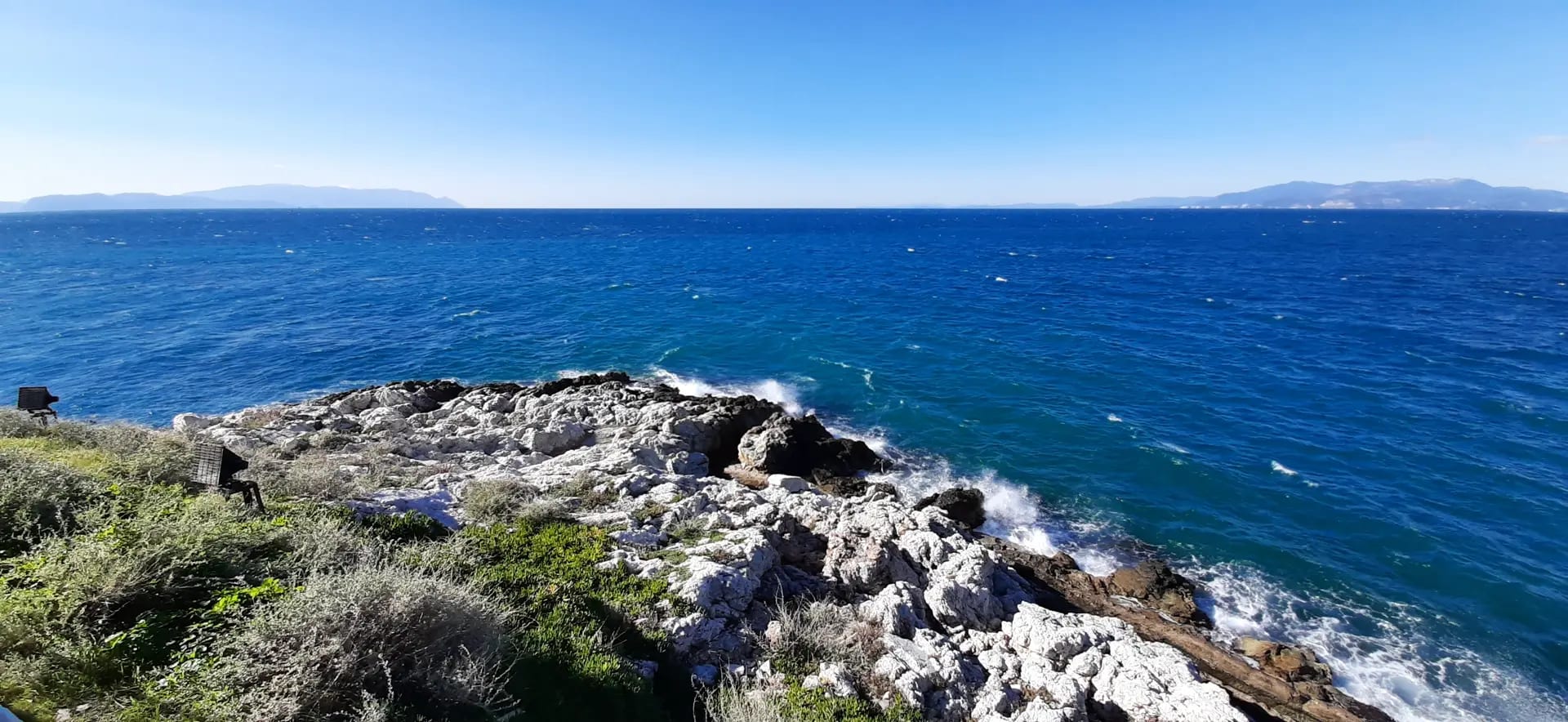 Aegean Sea from Güvercinada, Kusadasi