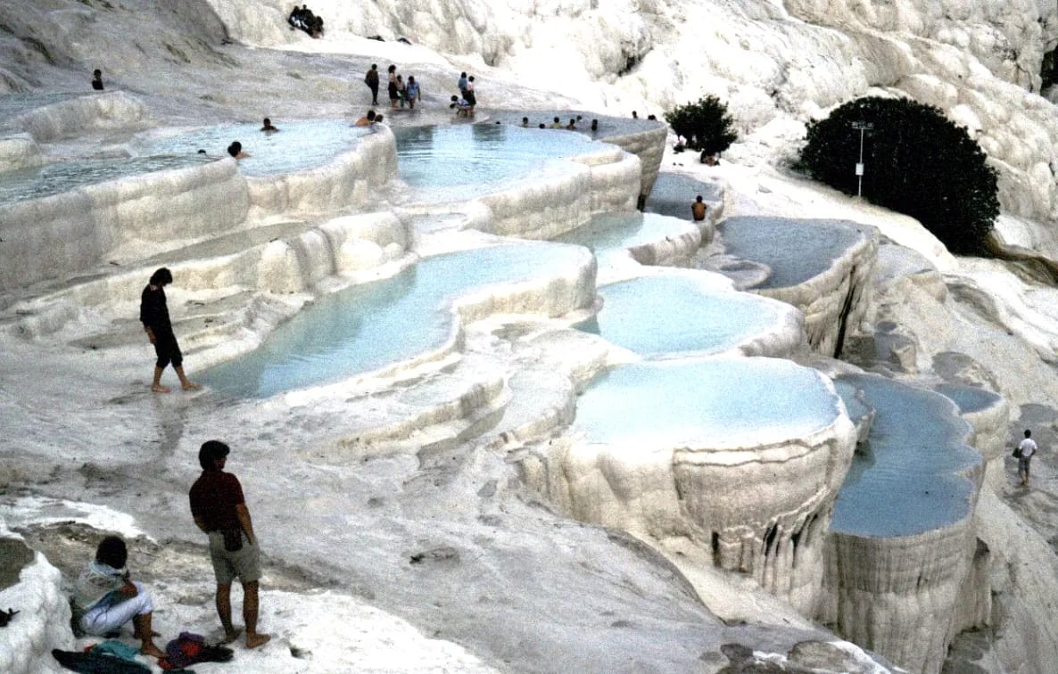 Pamukkale travertines
