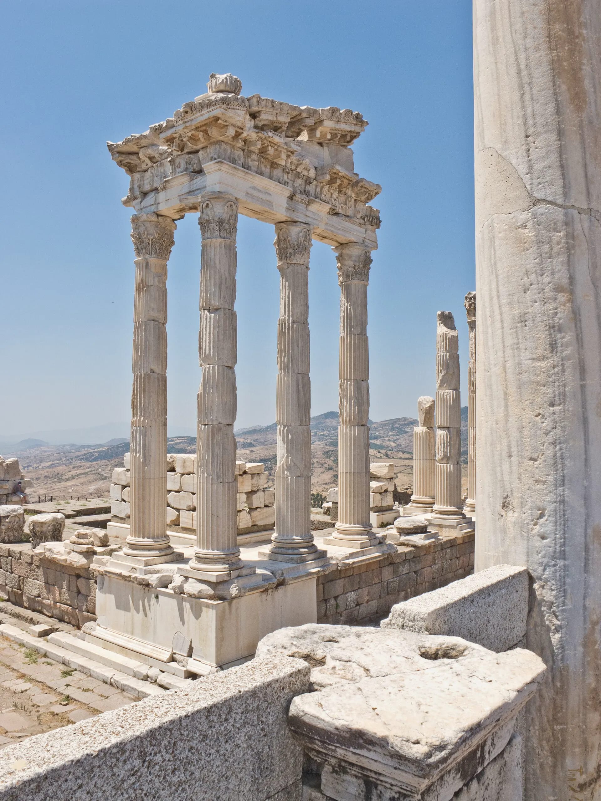 Temple of Trajan at Pergamon