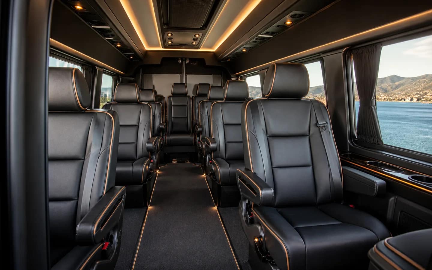 Representative interior for VIP Sprinter